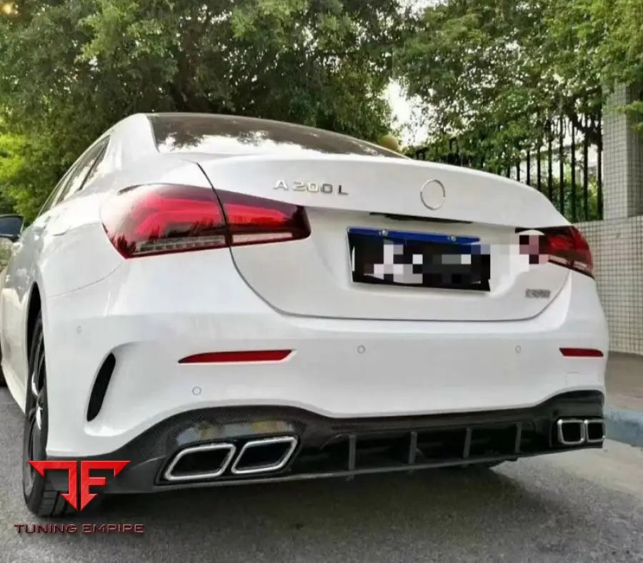 MERCEDES W177 A45 CARBON FIBER FRONT LIP & BODY KIT
