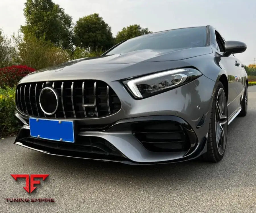 MERCEDES A45 A CLASS W177 GLOSS BLACK AERO KIT