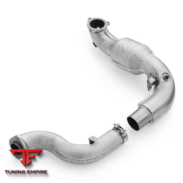 MERCEDES-AMG A35 GPF W177 4MATIC DOWNPIPE WITH HEAT SHIELD AND CATALYTIC CONVERTERS