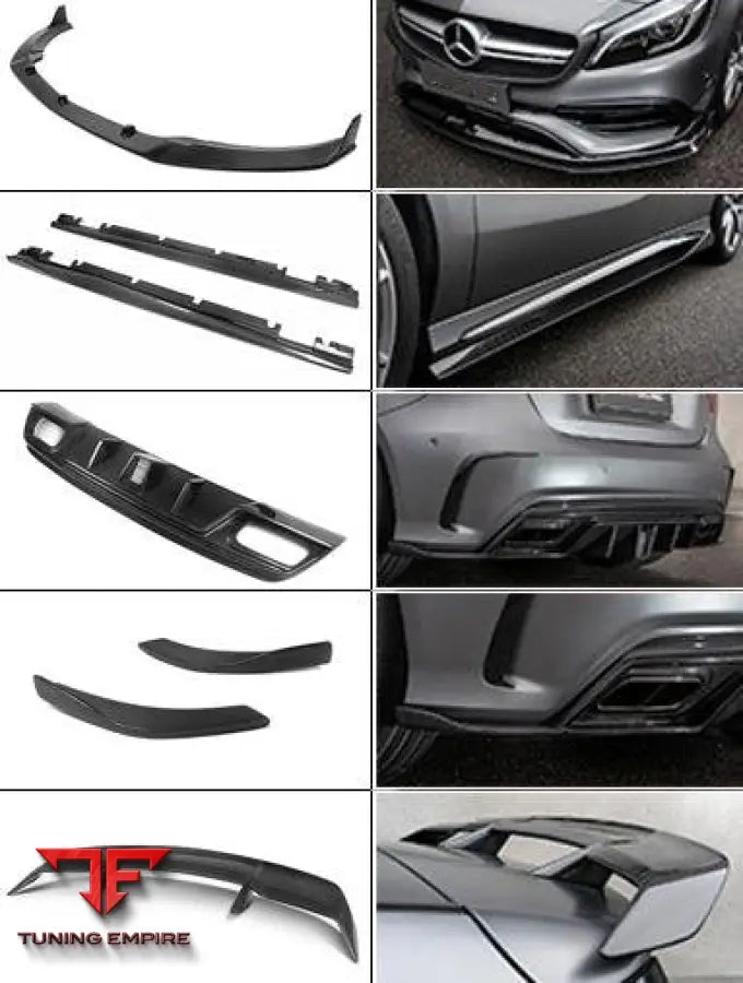 MERCEDES BENZ A-CLASS (W176) CARBON FIBER PARTS