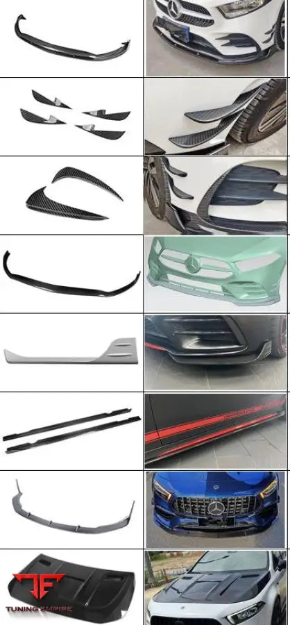 MERCEDES BENZ A-CLASS (W177) CARBON FIBER PARTS