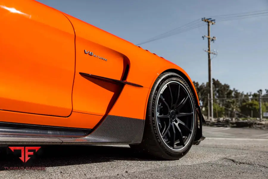 MERCEDES BENZ AMG GT BLACK SERIES FORGED WHEELS AND EXHAUST SYSTEM