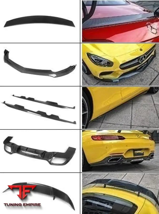 MERCEDES BENZ AMG GT (C190) CARBON FIBER PARTS