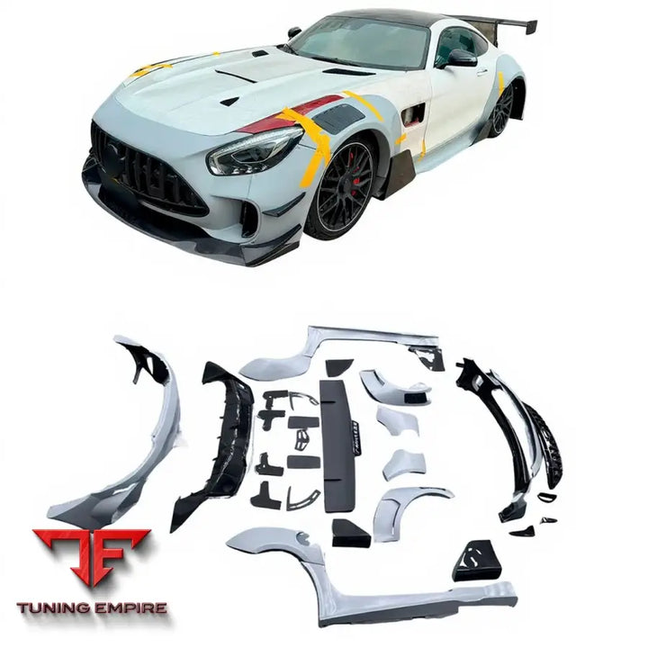 MERCEDES BENZ AMG GT GTS C190 UPGRADE TO GT3 STYLE 2015+