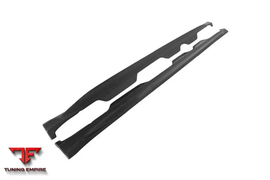 MERCEDES BENZ AMG GT & GTS CARBON FIBER SIDE SKIRTS SPLITTERS BSD