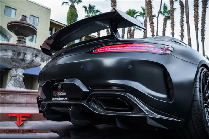 MERCEDES BENZ AMG GT & GTS & GTC COUPE ONLY IMP CARBON FIBER TRUNK SPOILER WING BSD