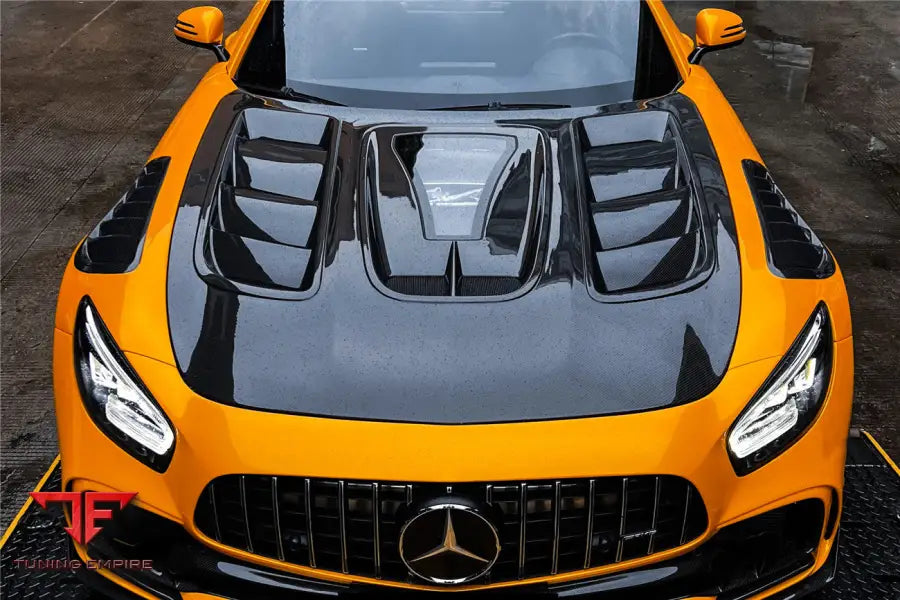 MERCEDES BENZ AMG GT & GTS & GTC & GTR IMPII PERFORMANCE CARBON FIBER HOOD BSD