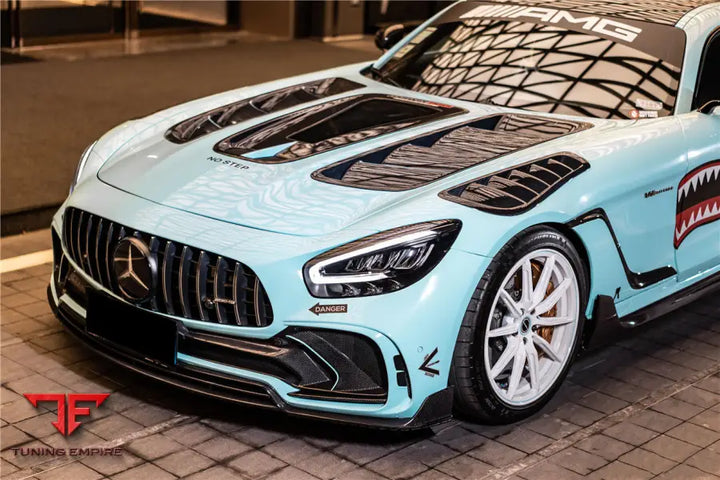 MERCEDES BENZ AMG GT & GTS & GTC IMPII PERFORMANCE PART CARBON FIBER FRONT BUMPER BSD