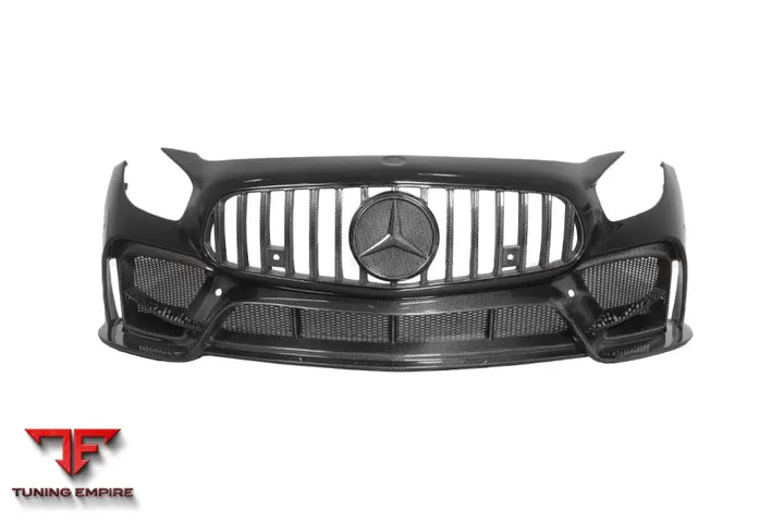 MERCEDES BENZ AMG GT GTS IMP PERFORMANCE PART CARBON FIBER FRONT BUMPER WITH GRILL BSD