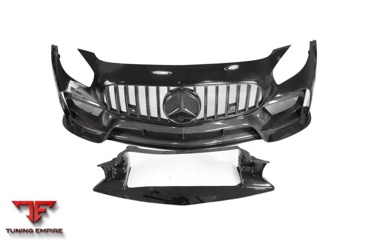 MERCEDES BENZ AMG GT GTS IMP PERFORMANCE PART CARBON FIBER FRONT BUMPER WITH GRILL BSD