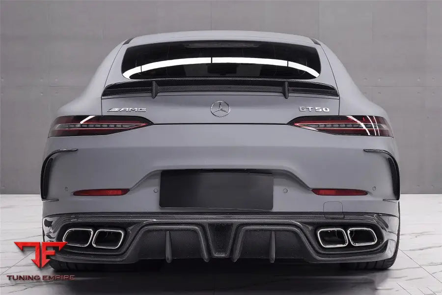 MERCEDES BENZ AMG GT50/GT53/GT43 4DOOR COUPE X290 IMP PERFORMANCE REAR BUMPER CANARDS BSD