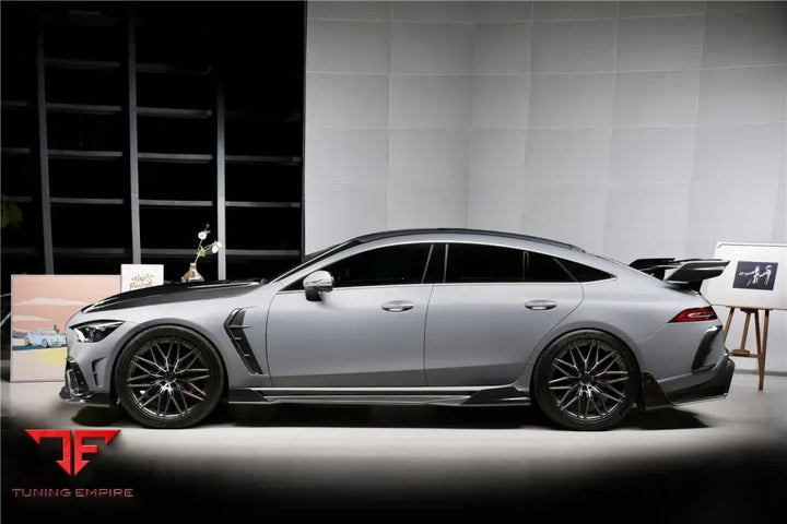 MERCEDES BENZ AMG GT50/GT53/GT43/GT63/GT63S 4DOOR COUPE X290 IMP PERFORMANCE VER.2 SIDE SKIRTS BSD