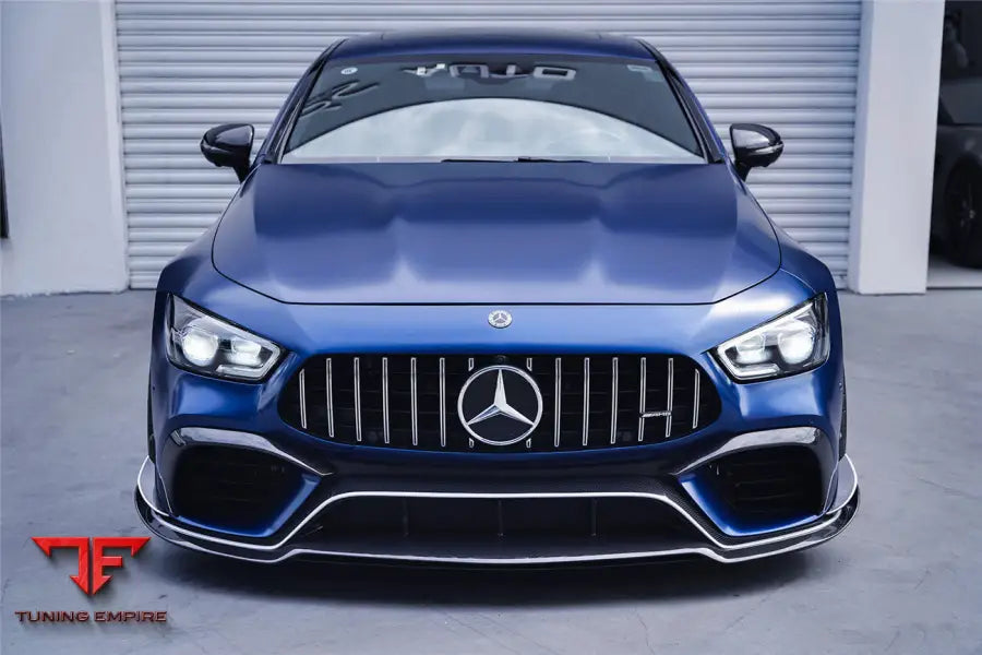 MERCEDES BENZ AMG GT63 S 4DOOR COUPE X290 CARBON FIBER FRONT BUMPER VENTS CANARDS BSD