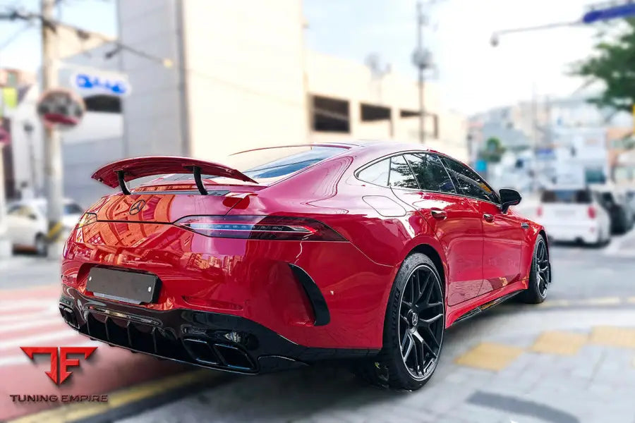 MERCEDES BENZ AMG GT63S 4DOOR COUPE X290 CARBON FIBER REAR CANARDS BSD