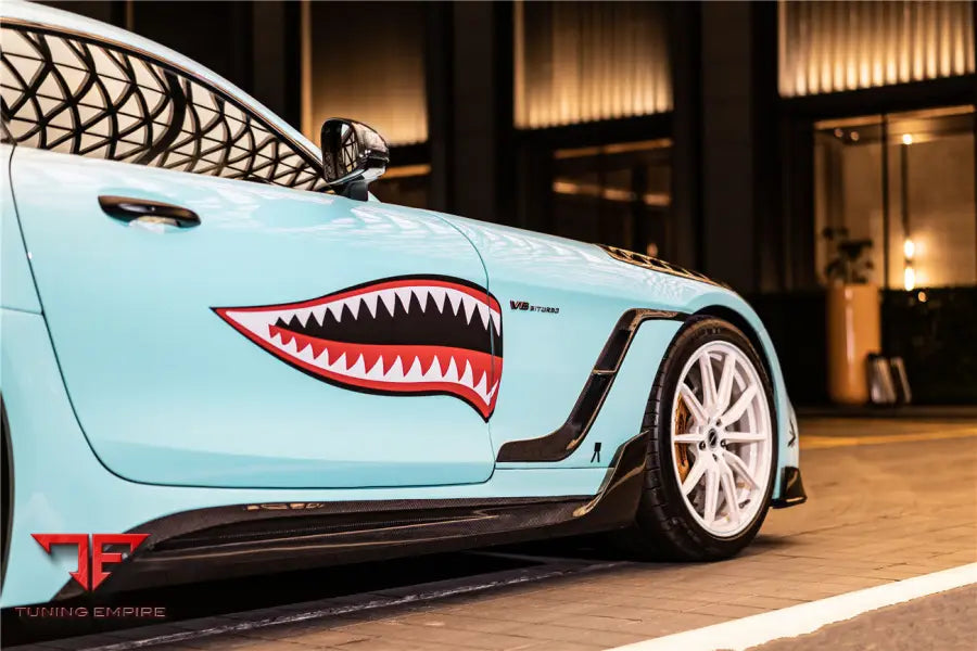 MERCEDES BENZ AMG GTC IMPII CARBON FIBER SIDE SKIRTS BSD