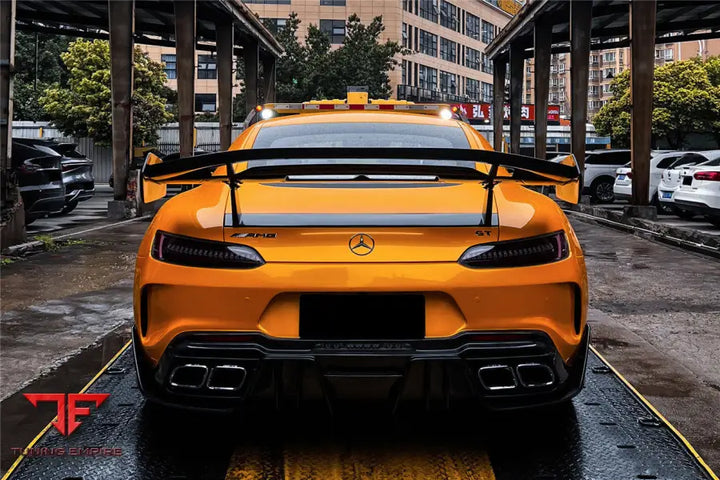 MERCEDES BENZ AMG GTGTS IMPII PERFORMANCE PART CARBON FIBER REAR BUMPER BSD