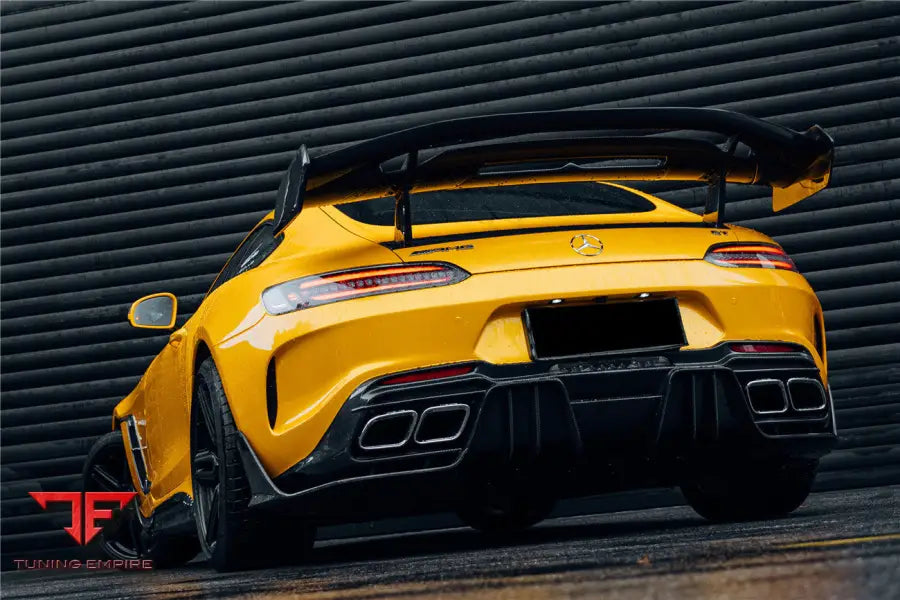 MERCEDES BENZ AMG GTGTS IMPII PERFORMANCE PART CARBON FIBER REAR BUMPER BSD