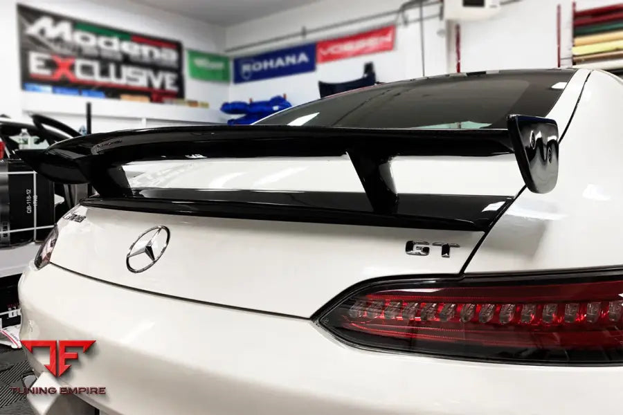 MERCEDES BENZ AMG GTGTSGTC RZS STYLE CARBON FIBER TRUNK SPOILER BSD