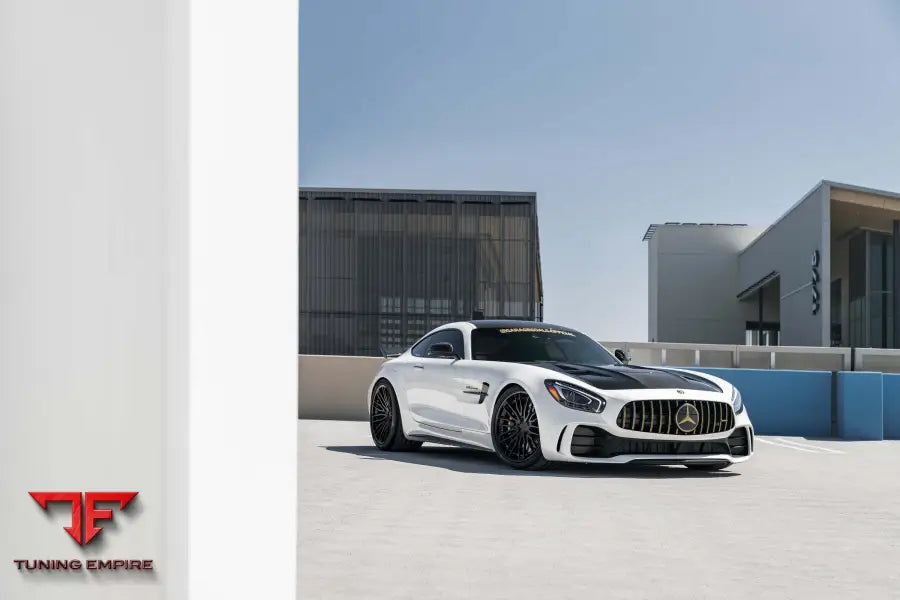 MERCEDES BENZ AMG GTR FORGED WHEELS AND EXHAUST SYSTEM