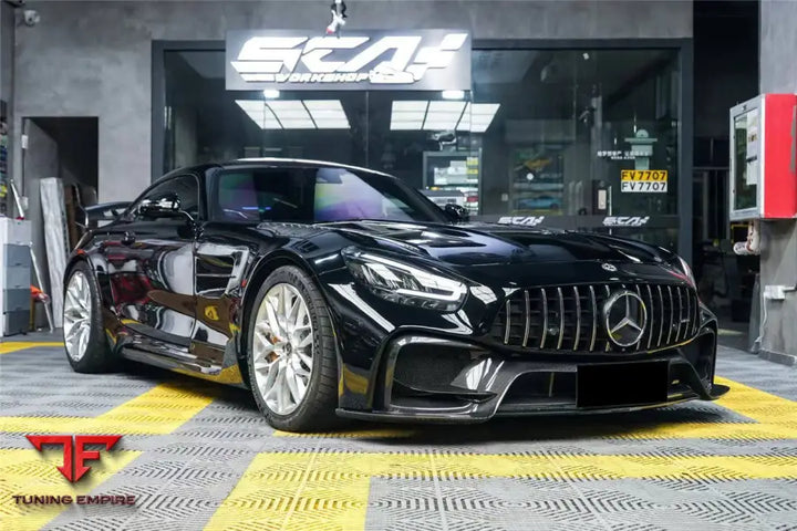 MERCEDES BENZ AMG GTR ONLY IMP CARBON FIBER SIDE SKIRTS BSD