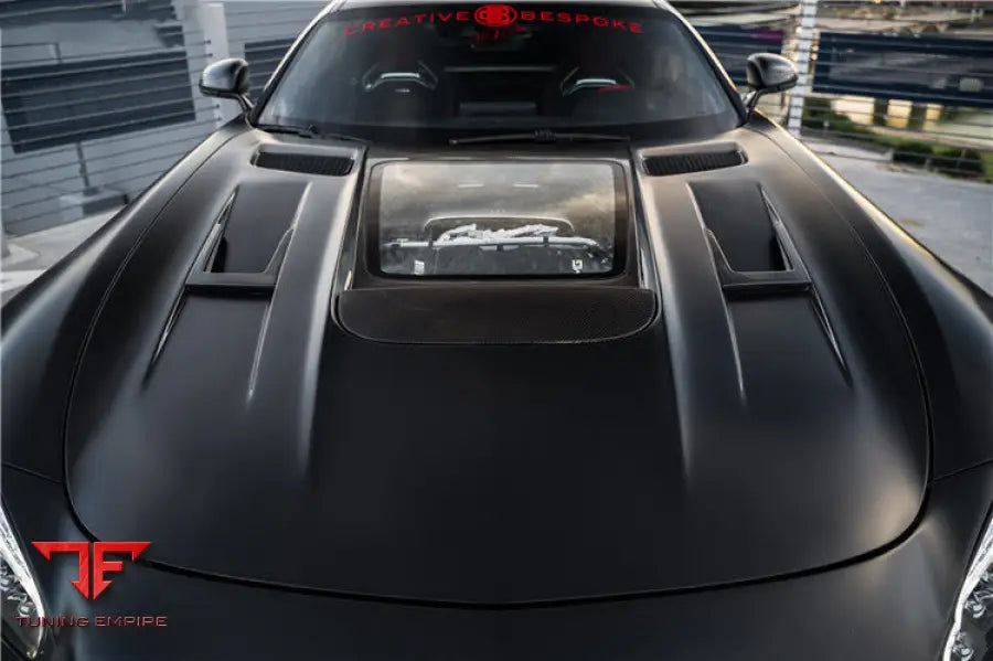 MERCEDES BENZ AMG GTSCRE IMP CARBON FIBER HOOD BSD