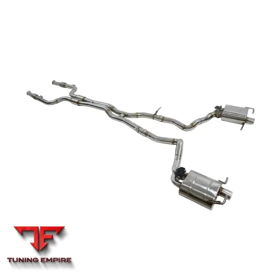 MERCEDES BENZ C-CLASS AMG C43 C400 C450 3.0T STAINLESS STEEL CATBACK RAZOR EXHAUST WITH MUFFLER VALVE