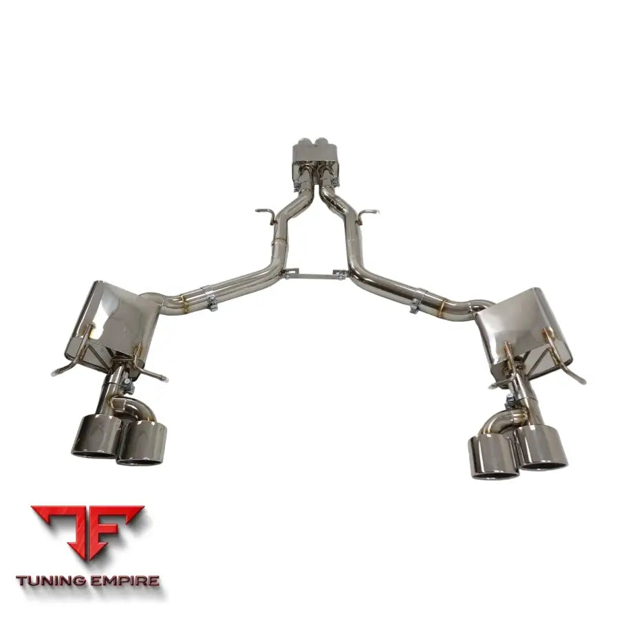 MERCEDES BENZ C-CLASS AMG C63 W204 6.2L STAINLESS STEEL CATBACK RAZOR EXHAUST WITH MUFFLER VALVE