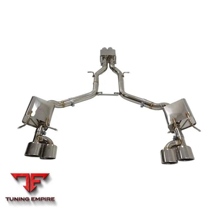 MERCEDES BENZ C-CLASS AMG C63 W204 6.2L STAINLESS STEEL CATBACK RAZOR EXHAUST WITH MUFFLER VALVE