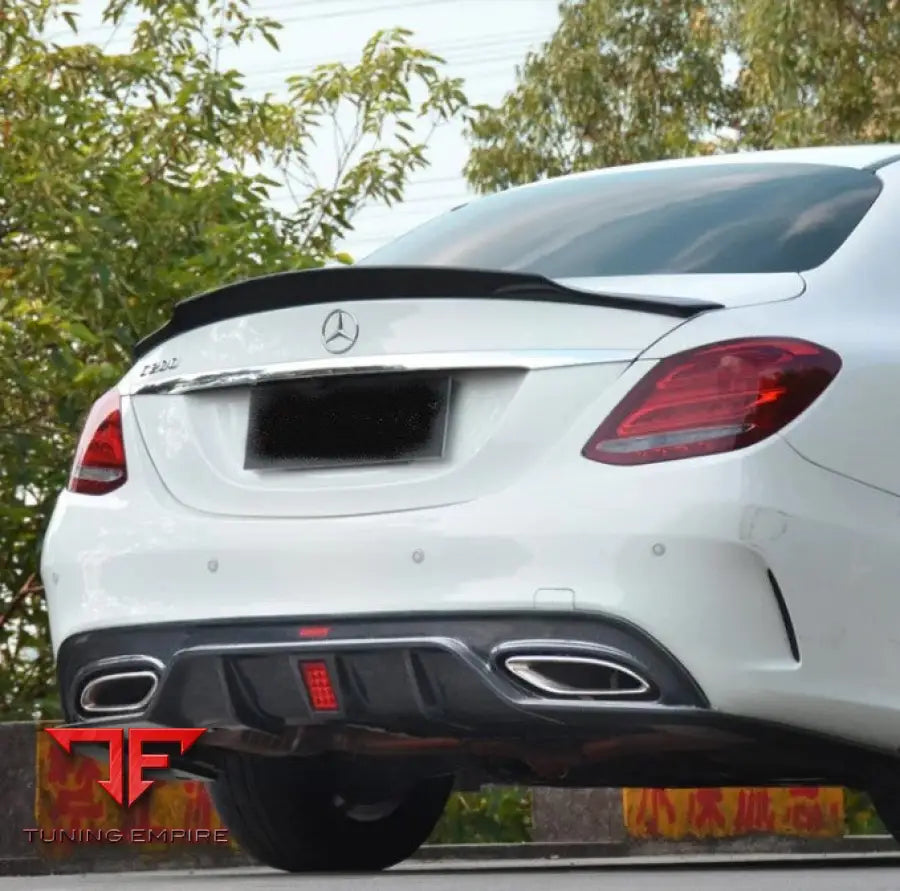 MERCEDES BENZ C CLASS C63/S C43 AMG C/450/300 W205 CARBON FIBER Rear Spoiler