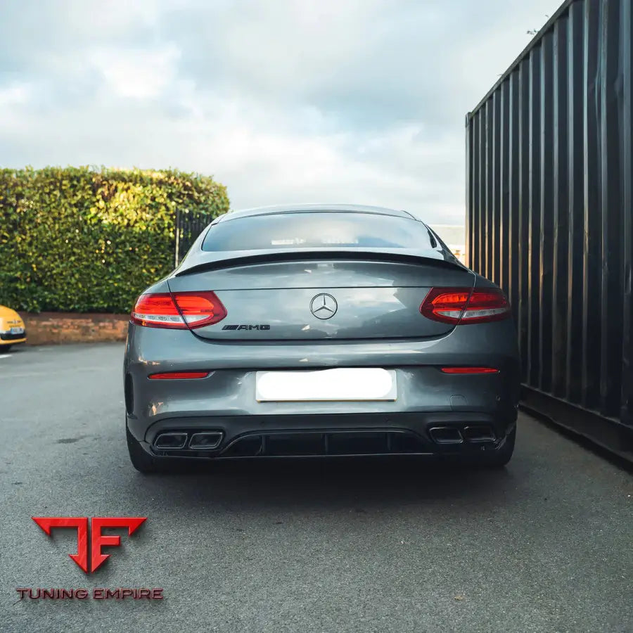 MERCEDES BENZ C CLASS COUPE W205 GLOSS BLACK KIT