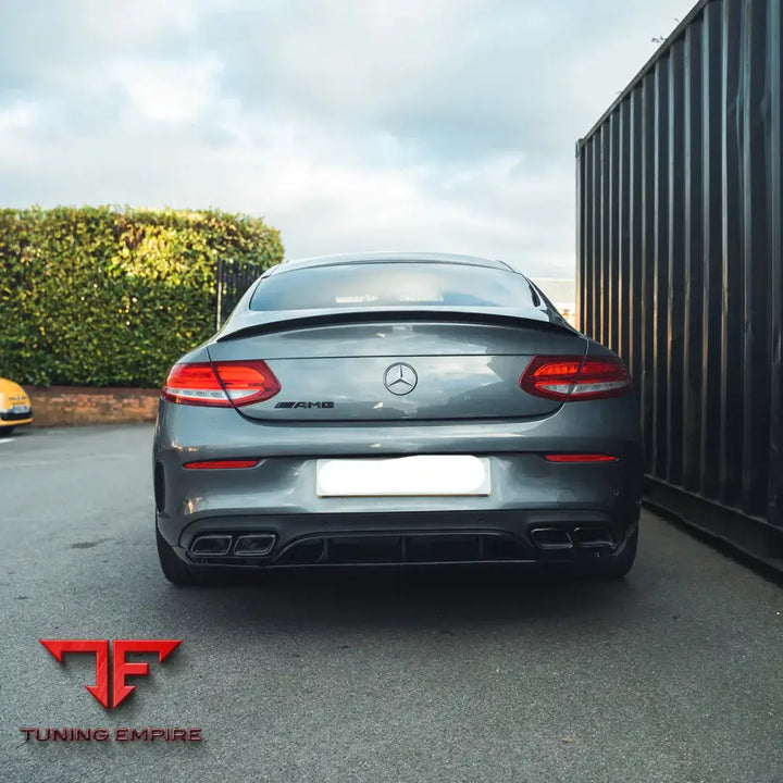 MERCEDES BENZ C CLASS COUPE W205 GLOSS BLACK KIT