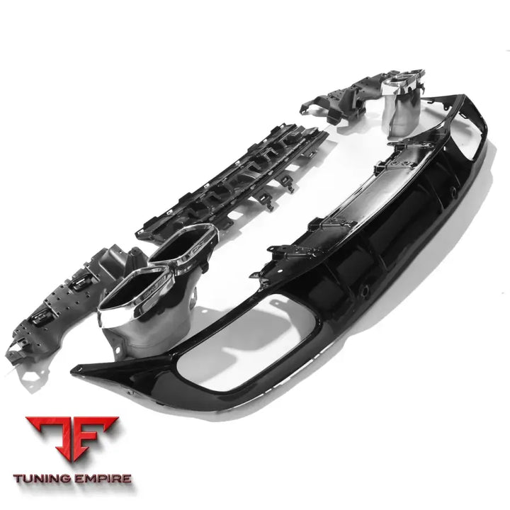 MERCEDES BENZ C CLASS COUPE W205 GLOSS BLACK KIT