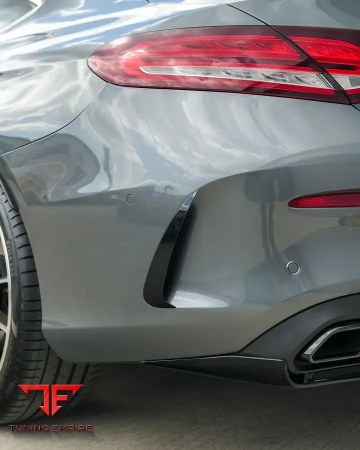 MERCEDES BENZ C CLASS COUPE W205 GLOSS BLACK KIT