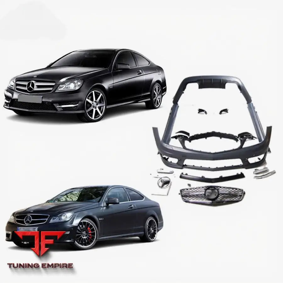 MERCEDES BENZ C CLASS W204 COUPE C63 BODY KIT