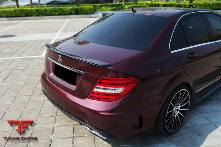 MERCEDES-BENZ C-CLASS W204 SEDAN TRUNK SPOILER BSD