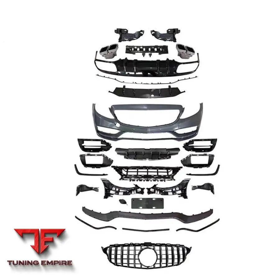 MERCEDES BENZ C Class W205 2 DOOR UPGRADE TO C63 C43 COUPE BODY KIT