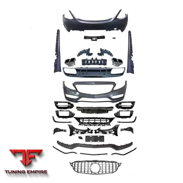 MERCEDES BENZ C Class W205 4 DOOR UPGRADE TO C63 C43 BODY KIT