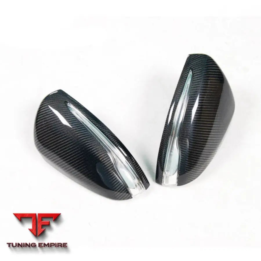 MERCEDES BENZ C CLASS W205 CARBON FIBER SIDE MIRROR COVER 2015 2021Y