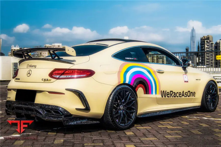 MERCEDES-BENZ C-CLASS W205 COUPE DP STYLE TRUNK SPOILER WING BSD