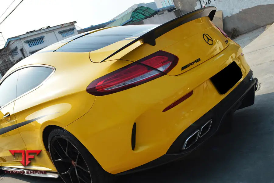 MERCEDES-BENZ C-CLASS W205 COUPE RT-II STYLE TRUNK SPOILER BSD