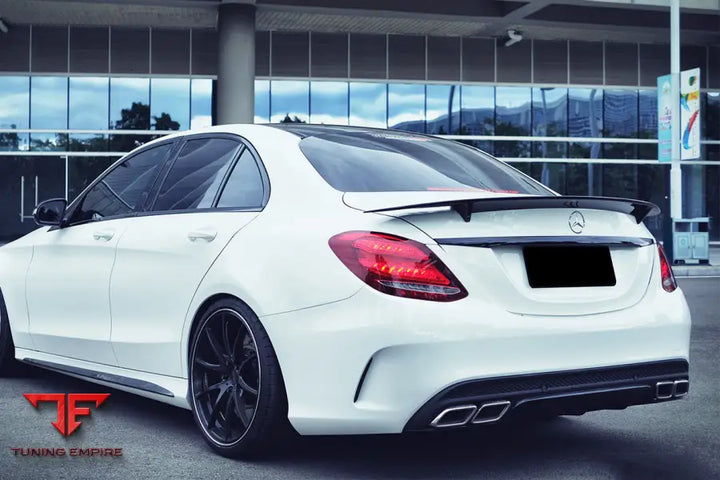 MERCEDES-BENZ C-CLASS W205 SEDAN RT-II STYLE TRUNK SPOILER BSD