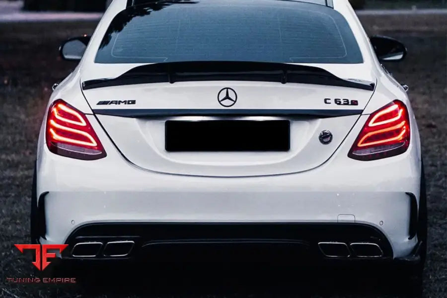 MERCEDES-BENZ C-CLASS W205 SEDAN RT STYLE TRUNK SPOILER BSD