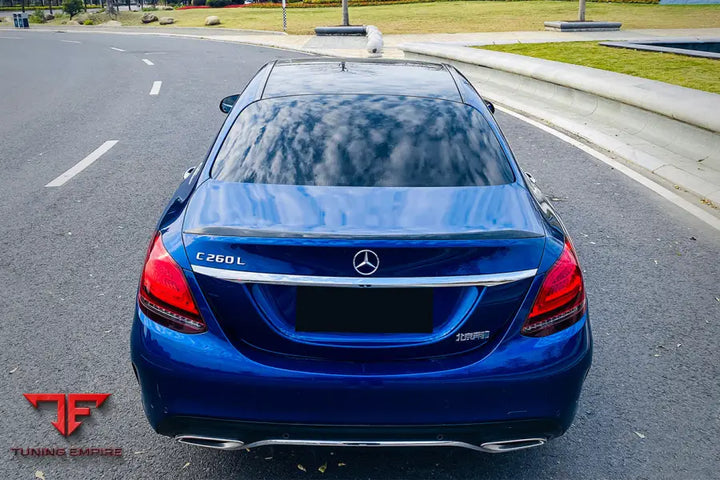 MERCEDES BENZ C-CLASS W205 SEDAN TRUNK SPOILER BSD