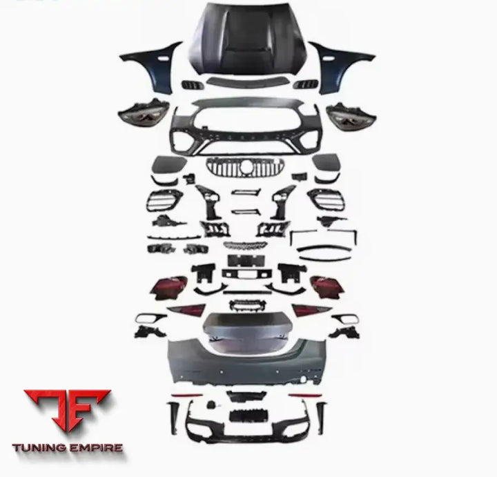 MERCEDES BENZ C CLASS W205 UPGRADE TO W206 C63 AMG BODY KIT