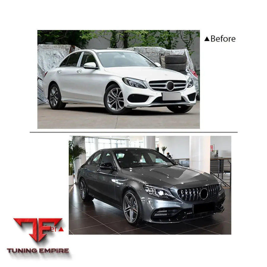 MERCEDES-BENZ C (W205) UPGRADE TO C63 BODY KIT 2015-2021Y