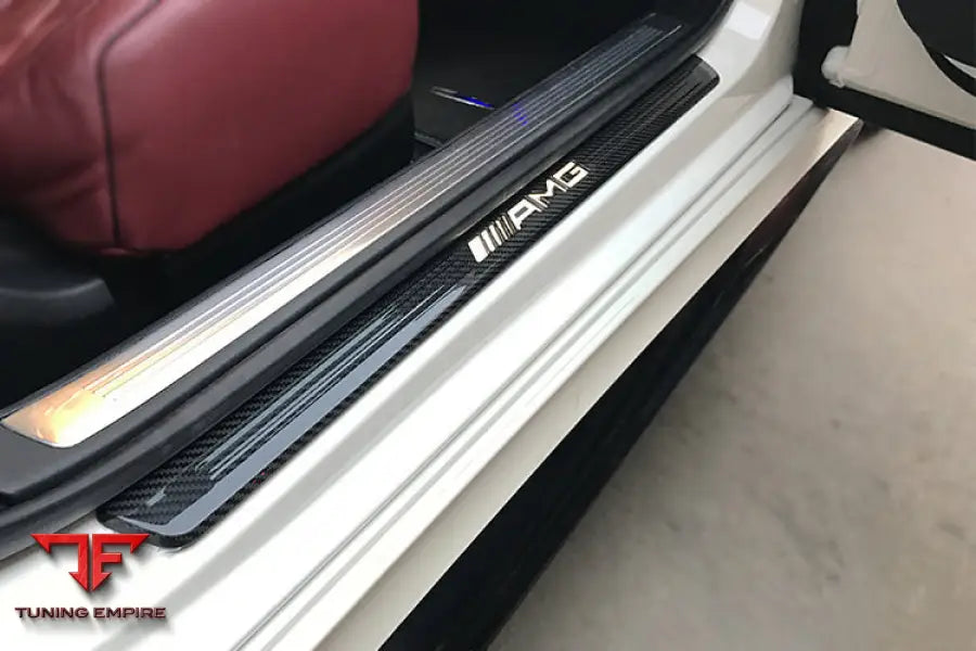 MERCEDES-BENZ C217 S63 S65 AMG COUPE AUTOCLAVE CARBON FIBER DOOR SILLS STEPS COVER BSD