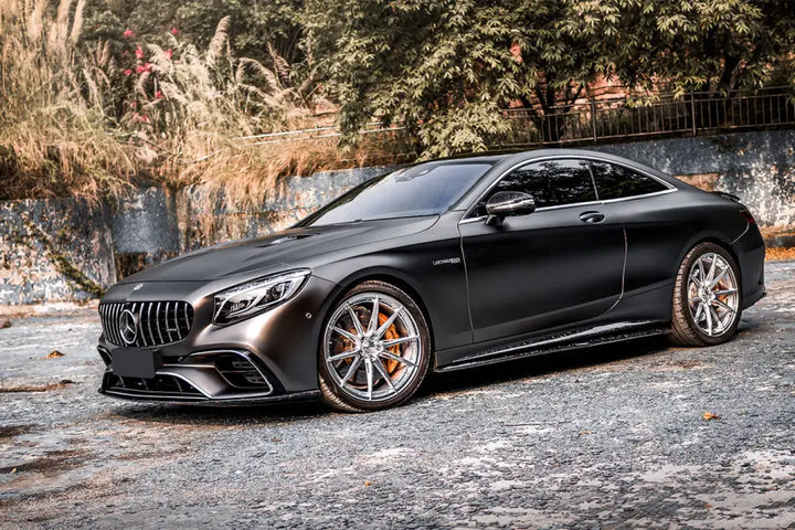 MERCEDES-BENZ C217 S63 & S65 AMG COUPE BKSS STYLE CARBON FIBER FRONT LIP BSD