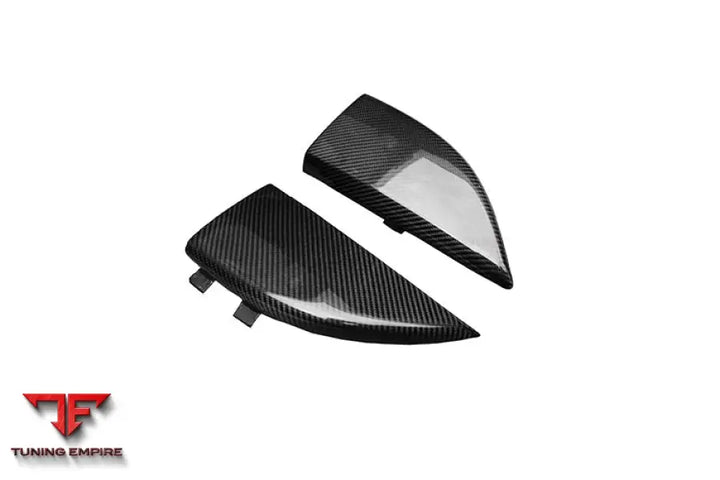 MERCEDES-BENZ C217 S63 & S65 AMG COUPE CARBON FIBER REAR BUMPER CAPS BSD