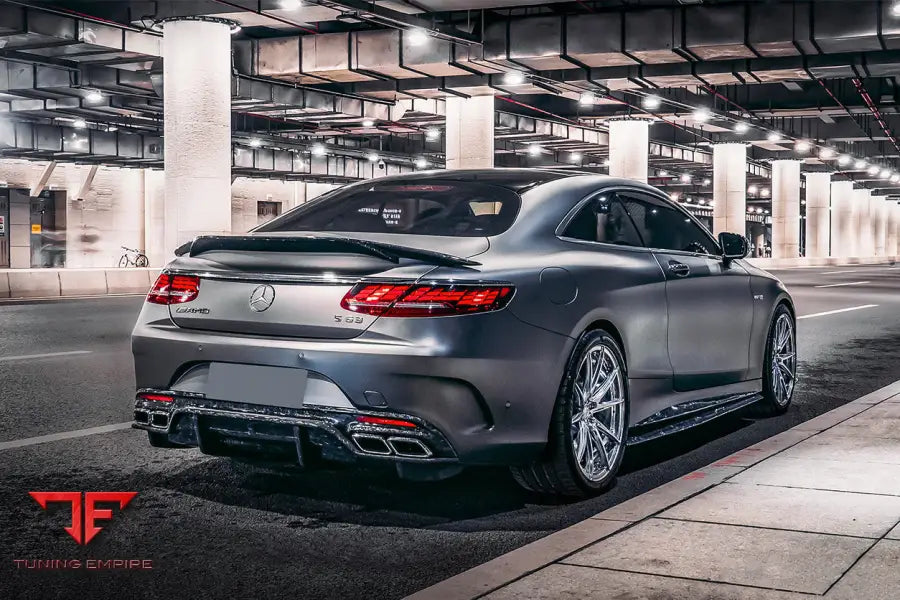 MERCEDES-BENZ C217 S63 & S65 AMG COUPE CARBON FIBER REAR LIP BSD