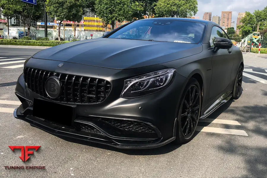 MERCEDES-BENZ C217 S63 & S65 AMG COUPE BKSS STYLE CARBON FIBER SIDE SKIRTS BSD